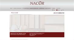 Desktop Screenshot of nacor.ca